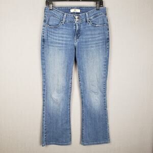 Levi's Women's Size 8 Curvy Bootcut Jeans Retro Flap Pockets Western Cowgirl